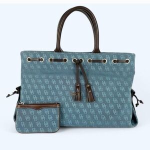 Dooney & Bourke Canvas Bag and Coin Purse.